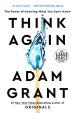 Book cover for Think Again: The Power of Knowing What You Don't Know