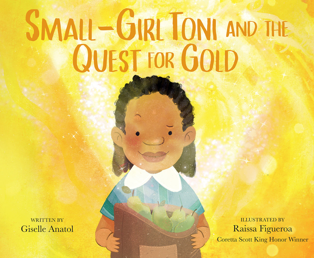 Book cover for Small-Girl Toni and the Quest for Gold