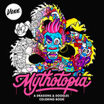 Book cover for Mythotopia: A Dragons and Doodles Coloring Book