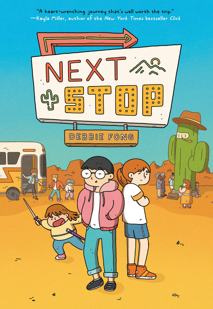 Book cover for Next Stop: (A Graphic Novel)