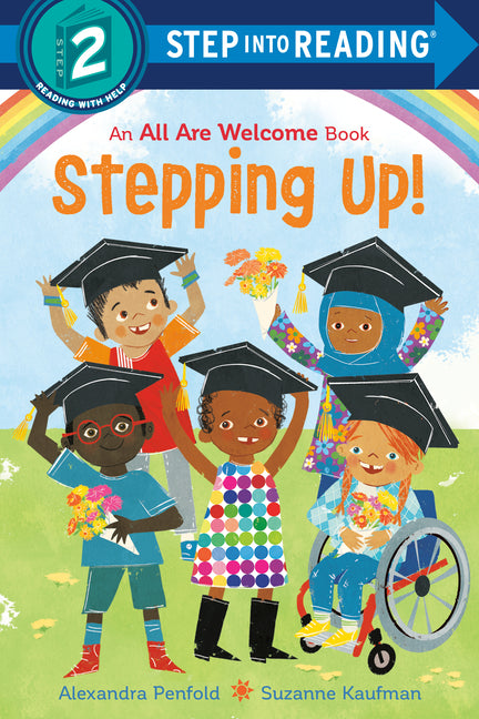 Book cover for Stepping Up! (an All Are Welcome Early Reader)