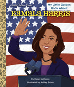 Book cover for My Little Golden Book about Kamala Harris