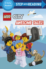 Book cover for Awesome Tales! (Lego City)