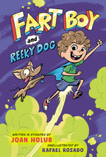 Book cover for Fart Boy and Reeky Dog