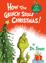 Book cover for How the Grinch Stole Christmas!: Full Color Jacketed Edition