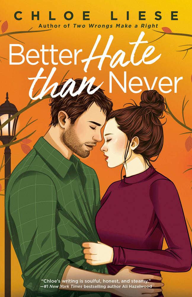 Book cover for Better Hate Than Never