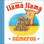 Book cover for Llama Llama Numeros