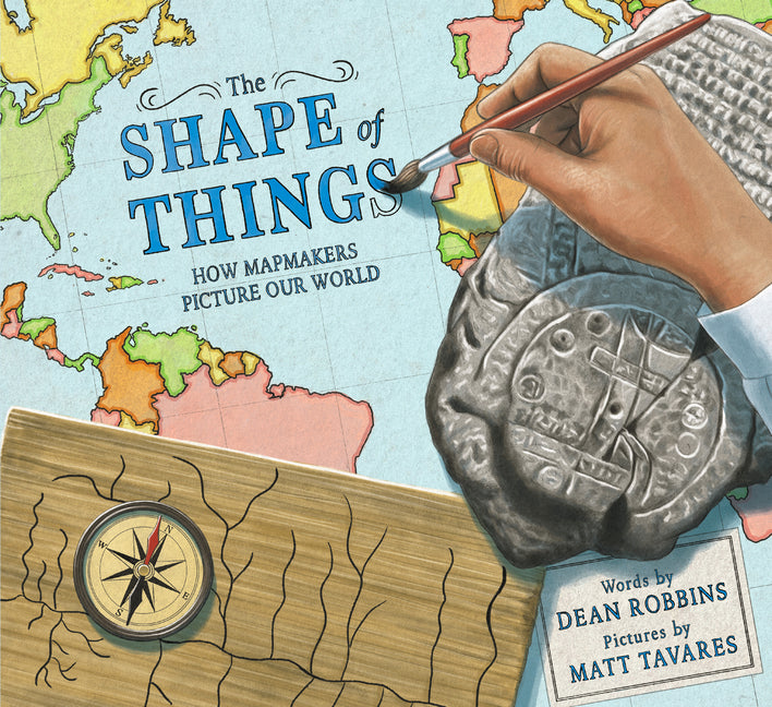 Book cover for Shape of Things: How Mapmakers Picture Our World