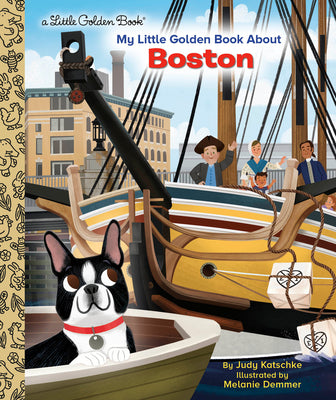 Book cover for My Little Golden Book about Boston