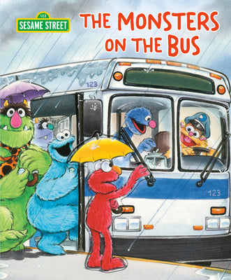 Book cover for The Monsters on the Bus (Sesame Street)
