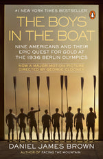 Book cover for The Boys in the Boat (Movie Tie-In): Nine Americans and Their Epic Quest for Gold at the 1936 Berlin Olympics