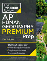 Book cover for Princeton Review AP Human Geography Premium Prep, 15th Edition: 6 Practice Tests + Complete Content Review + Strategies & Techniques