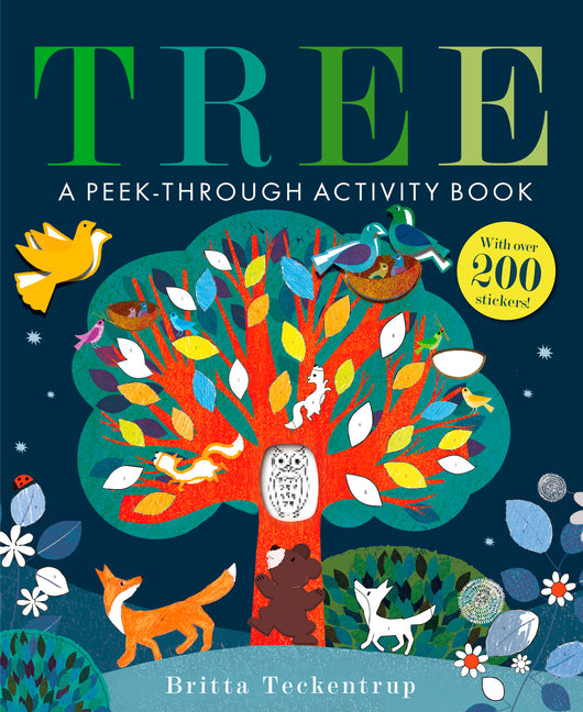 Book cover for Tree: A Peek-Through Activity Book: With Over 200 Stickers