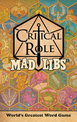 Book cover for Critical Role Mad Libs: World's Greatest Word Game
