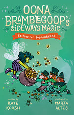 Book cover for Fairies vs. Leprechauns