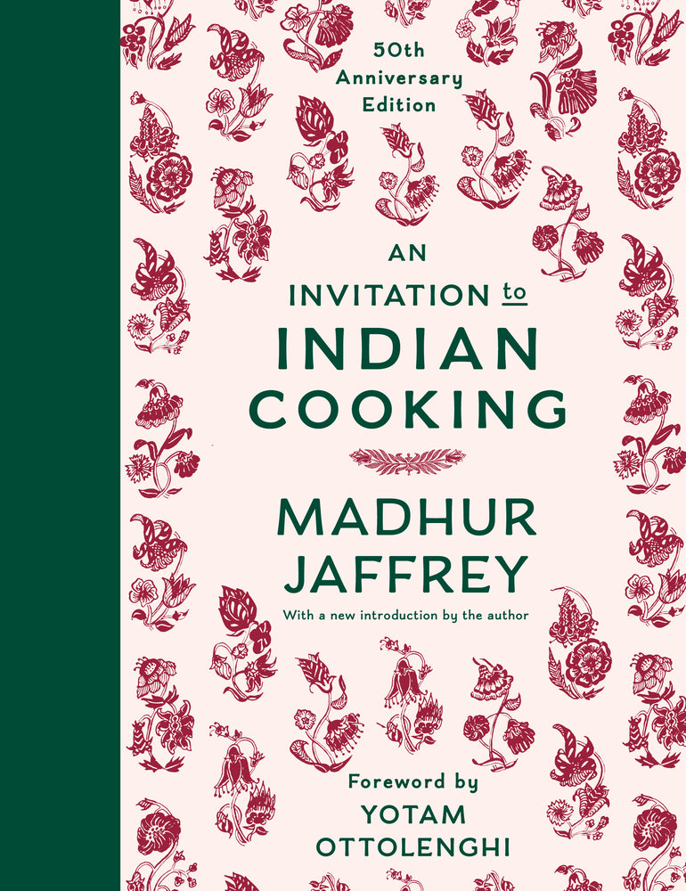 Book cover for An Invitation to Indian Cooking: 50th Anniversary Edition: A Cookbook