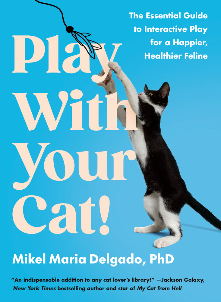 Book cover for Play with Your Cat!: The Essential Guide to Interactive Play for a Happier, Healthier Feline