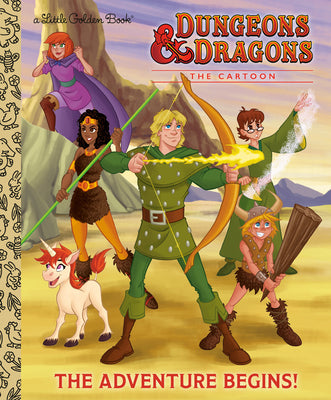 Book cover for The Adventure Begins! (Dungeons & Dragons)