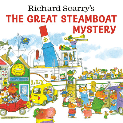 Book cover for Richard Scarry's the Great Steamboat Mystery