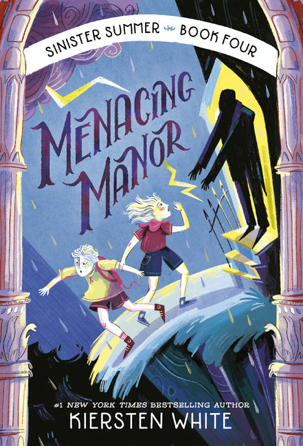 Book cover for Menacing Manor