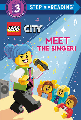 Book cover for Meet the Singer! (Lego City)