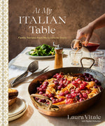 Book cover for At My Italian Table: Family Recipes from My Cucina to Yours: A Cookbook