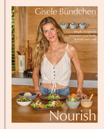 Book cover for Nourish: Simple Recipes to Empower Your Body and Feed Your Soul: A Healthy Lifestyle Cookbook