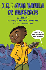 Book cover for J.D. Y La Gran Batalla de Barberos