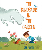Book cover for The Dinosaur in the Garden