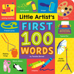 Book cover for Little Artist's First 100 Words