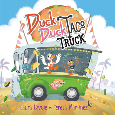 Book cover for Duck Duck Taco Truck