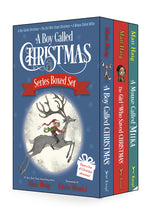 Book cover for Boy Called Christmas Series Boxed Set: A Boy Called Christmas; The Girl Who Saved Christmas; A Mouse Called Miika