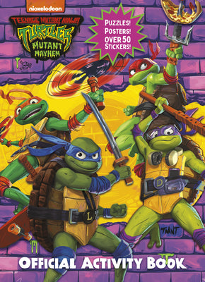 Book cover for Teenage Mutant Ninja Turtles: Mutant Mayhem: Official Activity Book