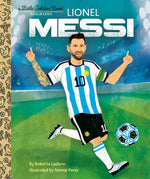 Book cover for Lionel Messi a Little Golden Book Biography