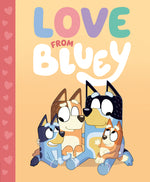Book cover for Love from Bluey