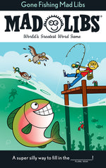 Book cover for Gone Fishing Mad Libs: World's Greatest Word Game