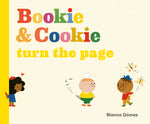 Book cover for Bookie & Cookie Turn the Page
