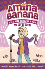 Book cover for Amina Banana and the Formula for Winning