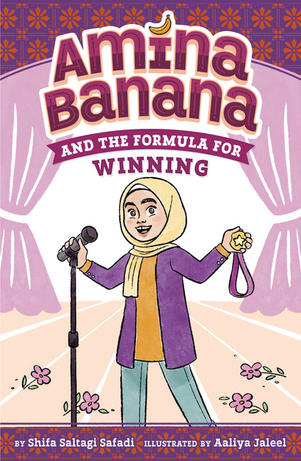 Book cover for Amina Banana and the Formula for Winning