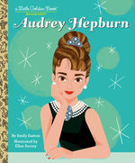 Book cover for Audrey Hepburn: A Little Golden Book Biography