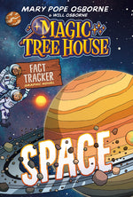 Book cover for Magic Tree House Fact Tracker Graphic Novel: Space