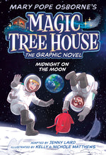 Book cover for Midnight on the Moon Graphic Novel