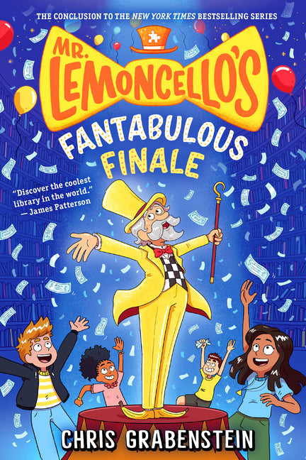 Book cover for Mr. Lemoncello's Fantabulous Finale