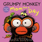Book cover for Grumpy Monkey Mom for a Day: Includes Fun Stickers