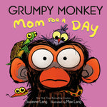 Book cover for Grumpy Monkey Mom for a Day: Includes Fun Stickers