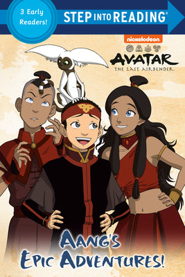 Book cover for Aang's Epic Adventures! (Avatar: The Last Airbender)