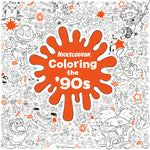 Book cover for Coloring the '90s (Nickelodeon)