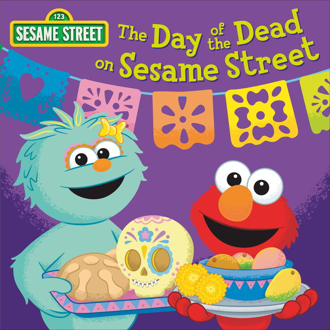 Book cover for Day of the Dead on Sesame Street!