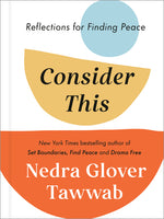 Book cover for Consider This: Reflections for Finding Peace