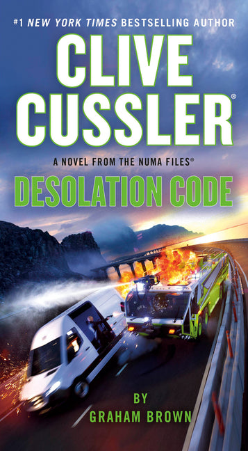 Book cover for Clive Cussler Desolation Code